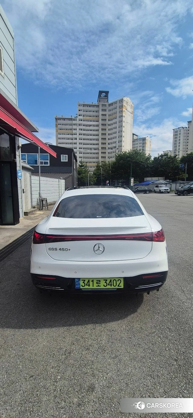Mercedes-Benz EQS V297 2022 Белый из Кореи, фото 4