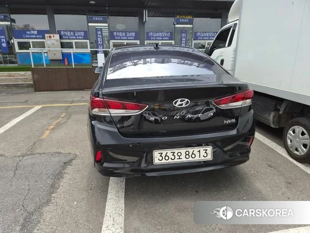 Hyundai Sonata New Rise Hybrid 2018 Черный из Кореи, фото 4