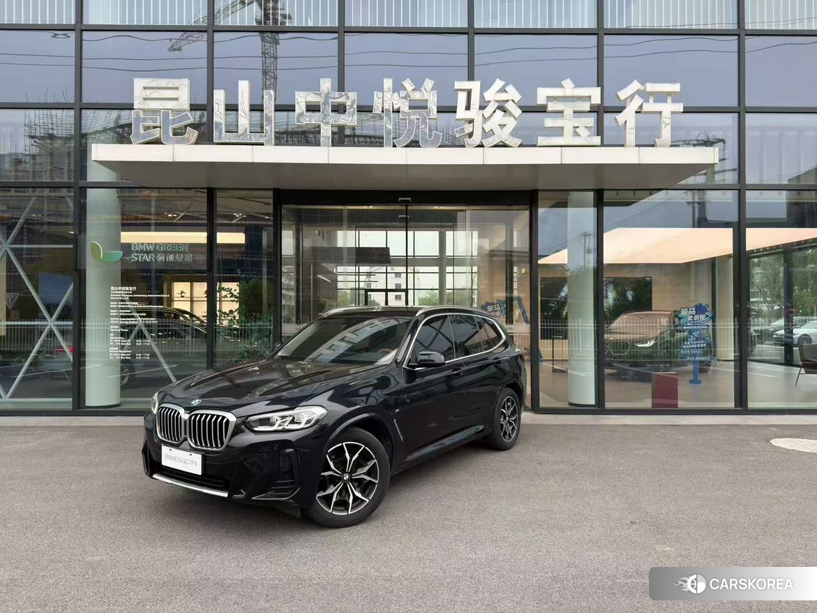 BMW X3 2021 Черный из Китая, фото 4
