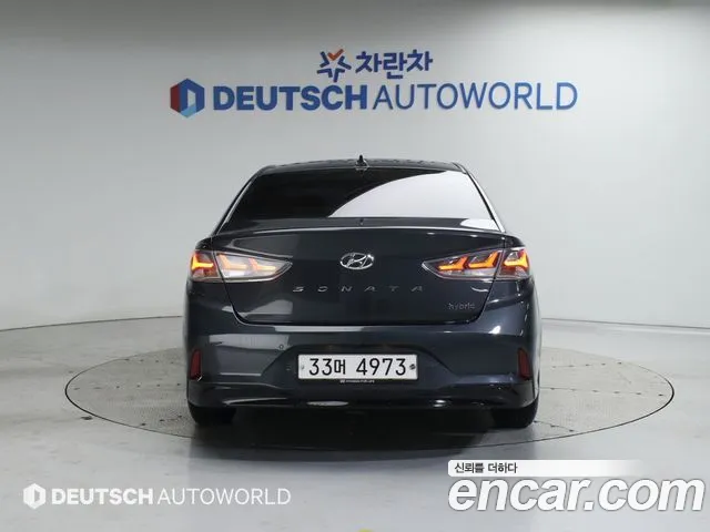 Hyundai Sonata New Rise Hybrid 2018 Серый из Кореи, фото 5