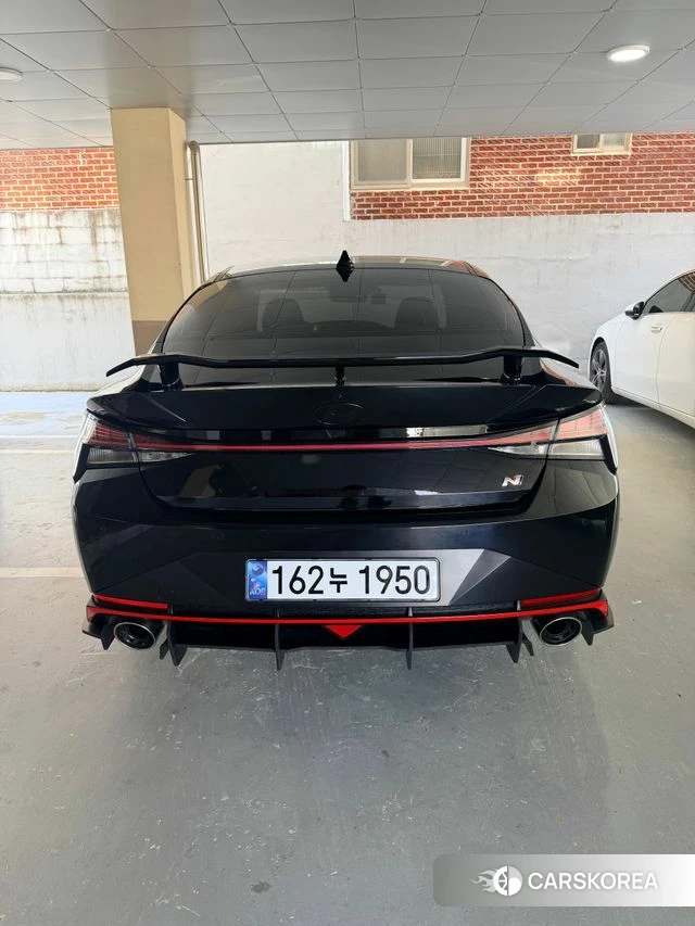 Hyundai Avante (CN7) 2023 Черный из Кореи, фото 4