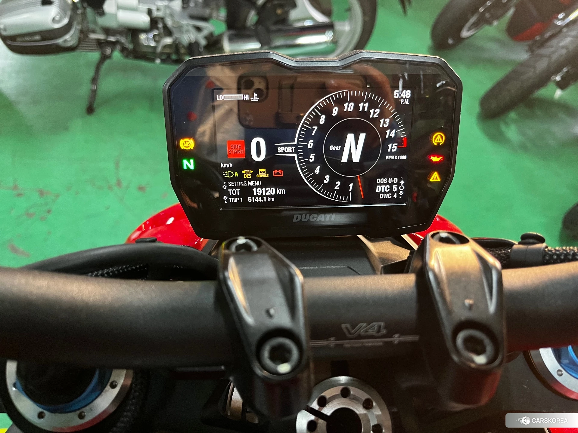 Проданный Ducati STREETFIGHTER V4 S 2020 из Японии, фото 4