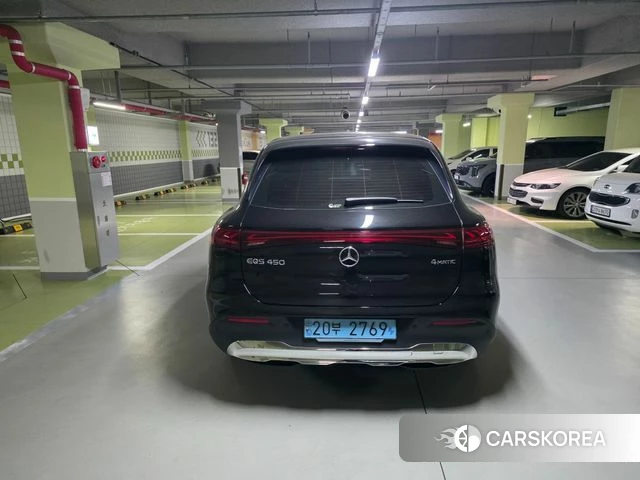 Mercedes-Benz EQS SUV X296 2023 Черный из Кореи, фото 5