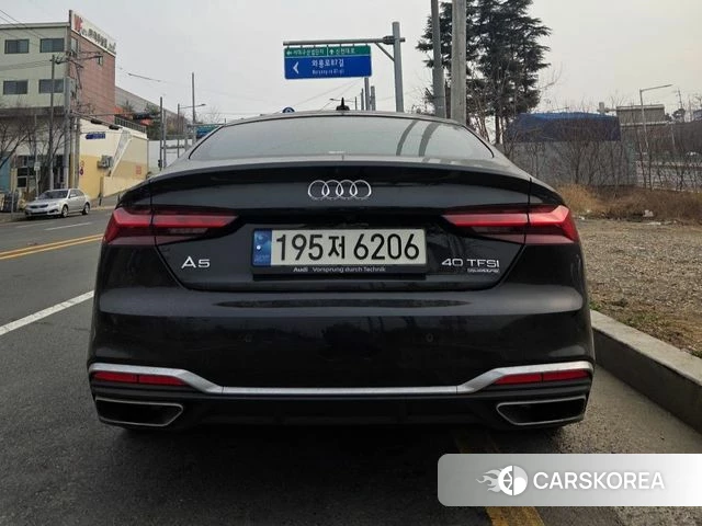 Audi A5 (F5) 2022 Черный из Кореи, фото 4