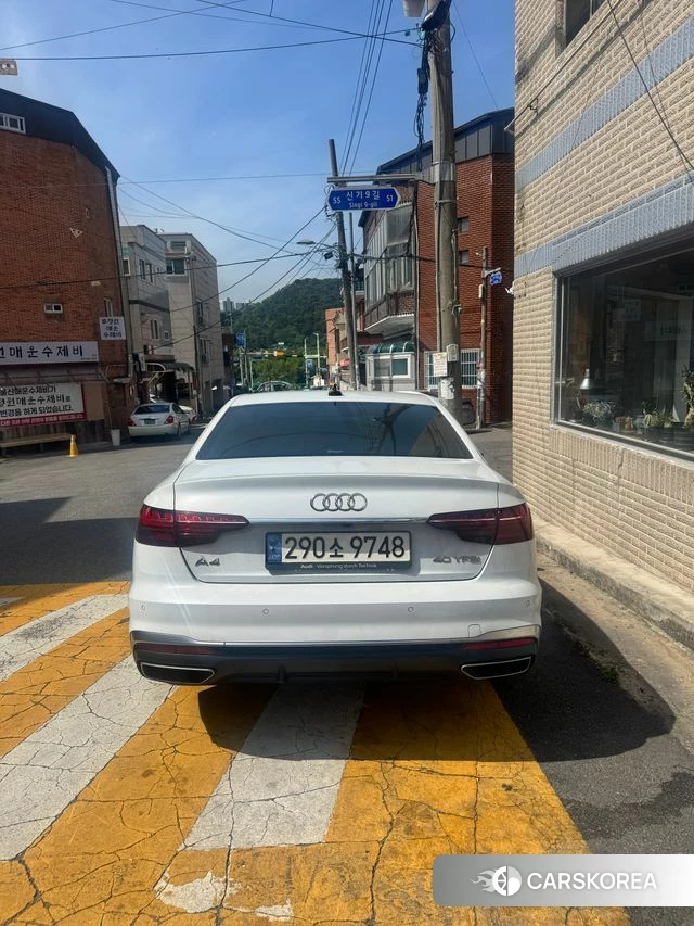 Audi A4 (B9) 2021 Белый из Кореи, фото 4