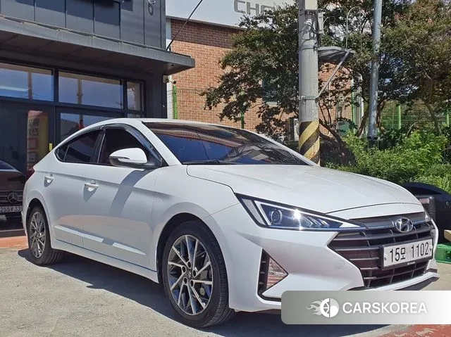 Hyundai The New Avante AD 2019 Белый из Кореи, фото 6