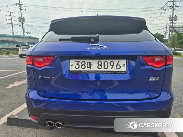 Jaguar F-PACE 2018 Синий из Кореи, фото 4