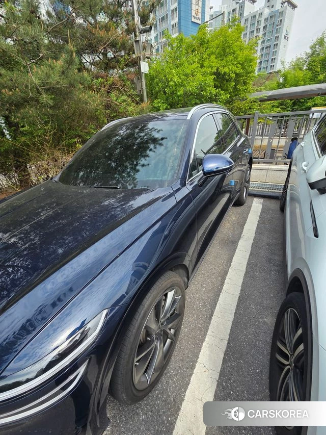 Genesis GV70 2020 Синий из Кореи, фото 4