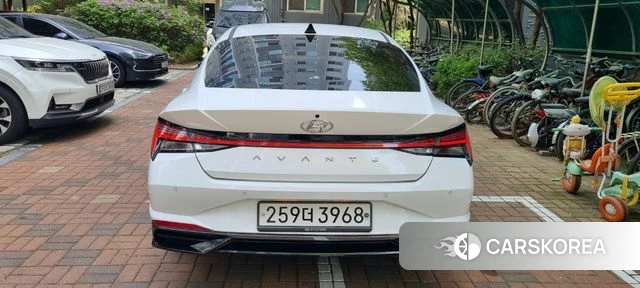 Hyundai Avante (CN7) 2020 Белый из Кореи, фото 6