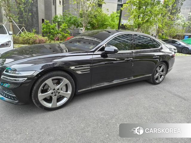 Genesis G80 (RG3) 2022 Черный из Кореи, фото 4