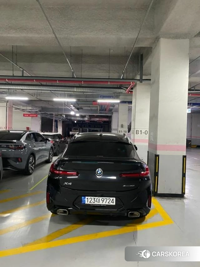 BMW X4 (G02) 2022 Черный из Кореи, фото 4