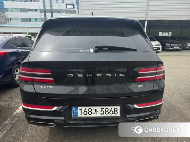 Genesis GV80 2021 Черный из Кореи, фото 4