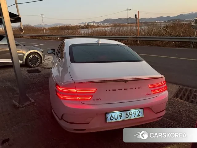 Genesis Electrified G80 (RG3) 2021 Белый из Кореи, фото 4