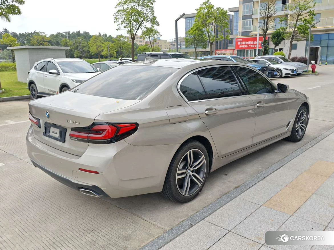BMW 5 series 2021 Серебристо-серый из Китая, фото 5