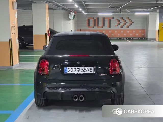 Mini Cooper S Convertible 2022 Темно-зеленый из Кореи, фото 4