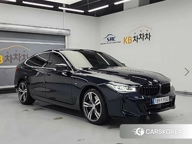 BMW 6 Series GT (G32) 2023 Черный из Кореи, фото 4