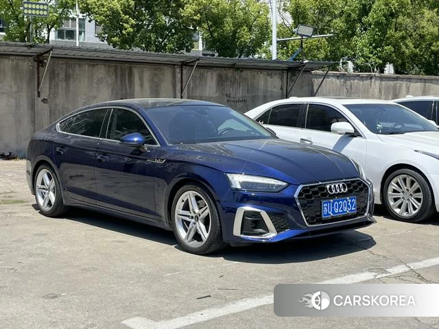 Audi A5 2022 Синий из Китая, фото 4