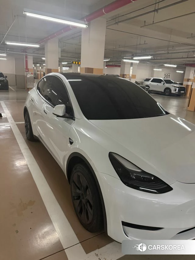 Tesla Model Y 2024 Белый из Кореи, фото 5