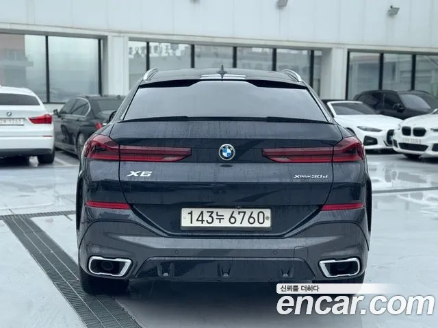 BMW X6 (G06) 2020 Черный из Кореи, фото 4