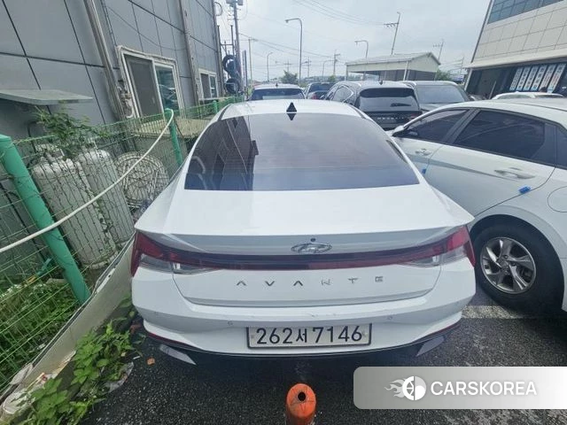 Hyundai Avante (CN7) 2021 Белый из Кореи, фото 6