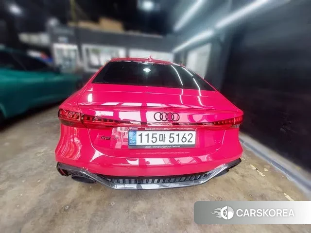 Audi RS7 (4K) 2021 Красный из Кореи, фото 6