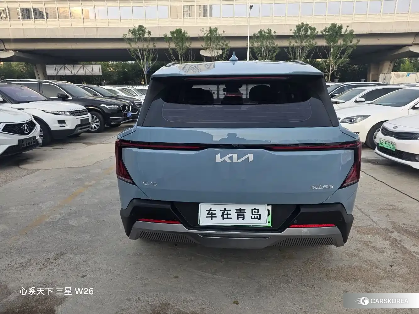 Kia EV5 2024 Синий из Китая, фото 5