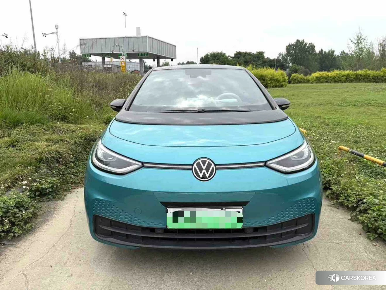 Volkswagen ID.3 2021 Синий из Китая, фото 4
