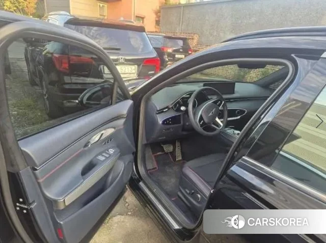 Genesis GV70 2021 Черный из Кореи, фото 4