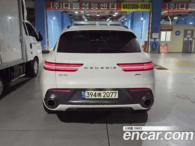 Genesis GV70 2021 Белый из Кореи, фото 4