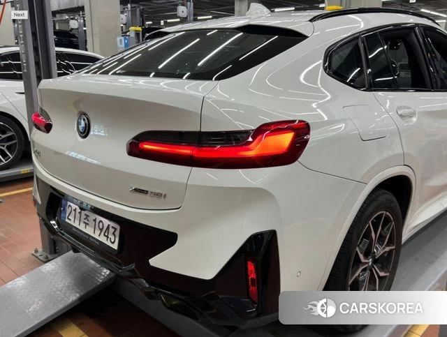 BMW X4 (G02) 2022 Белый из Кореи, фото 4