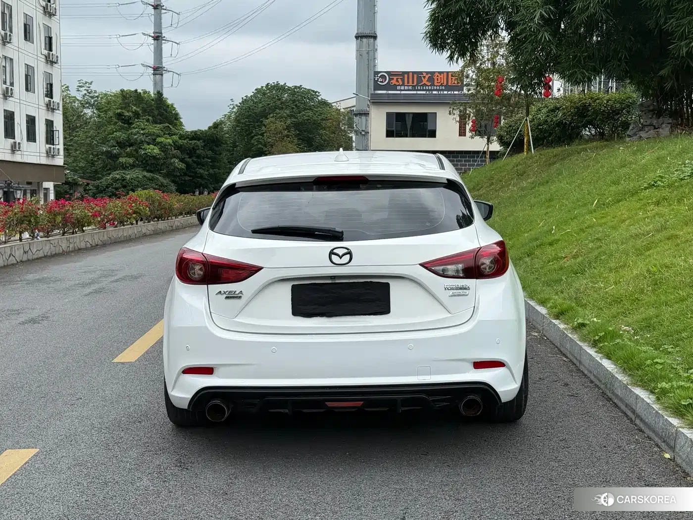Mazda 3 2019 Белый из Китая, фото 4