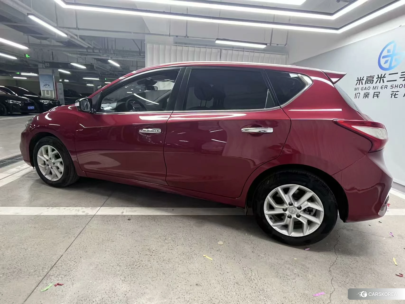 Nissan TIIDA 2023 Красный из Китая, фото 4