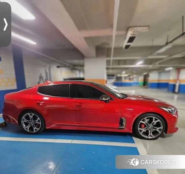 Kia Stinger 2019 Красный из Кореи, фото 4