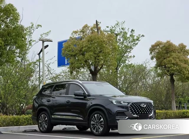 Chery Tiggo 8 PLUS 2022 Черный из Китая, фото 4