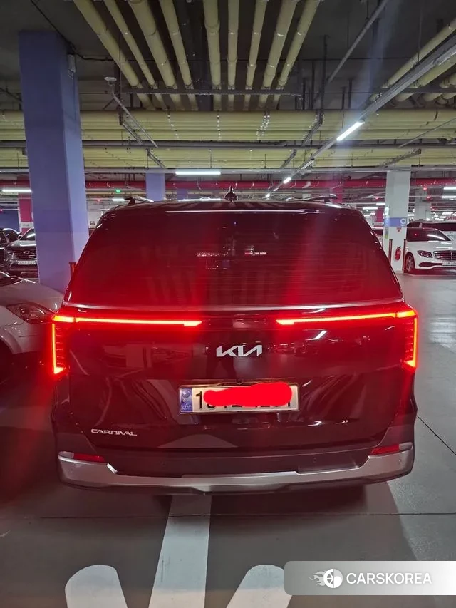 Kia The New Carnival 4th Generation 2024 Черный из Кореи, фото 4