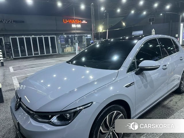Volkswagen Golf 8th Generation 2022 Светло-серебряный цвет из Кореи, фото 6