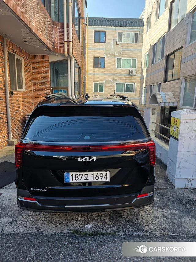 Kia The New Carnival 4th Generation 2024 Черный из Кореи, фото 4