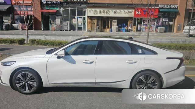 Kia K8 Hybrid 2022 Белый из Кореи, фото 4