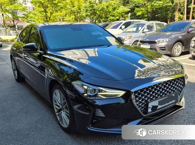 Genesis G70 2019 Черный из Кореи, фото 5