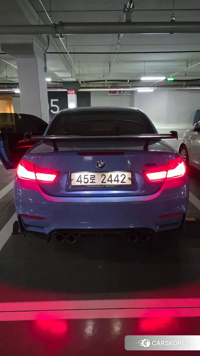BMW M4 (F82) 2018 Синий из Кореи, фото 4