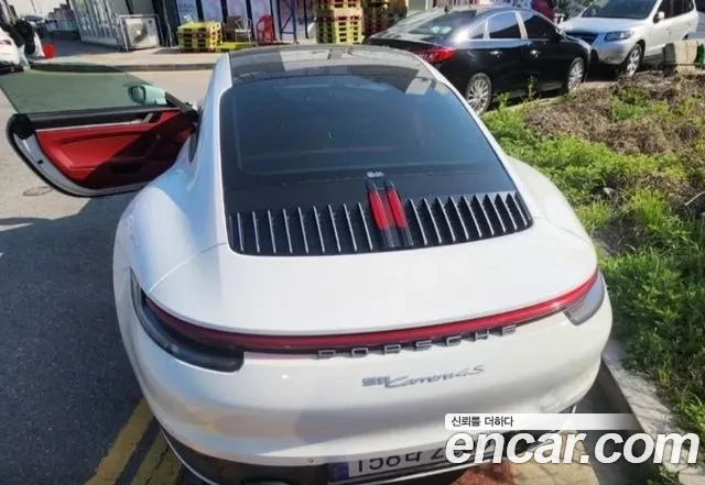 Porsche 911(992) 2021 Белый из Кореи, фото 4