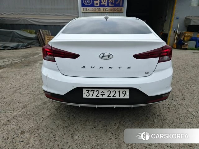 Hyundai The New Avante AD 2019 Белый из Кореи, фото 5
