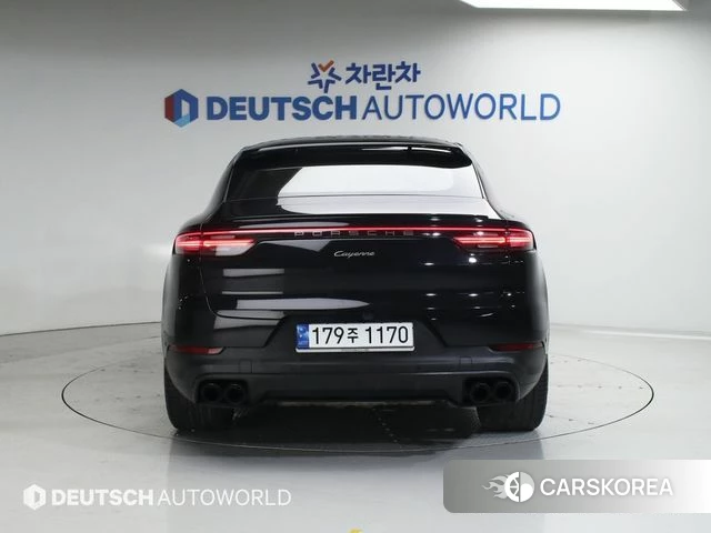 Porsche Cayenne (PO536) 2022 Черный из Кореи, фото 4