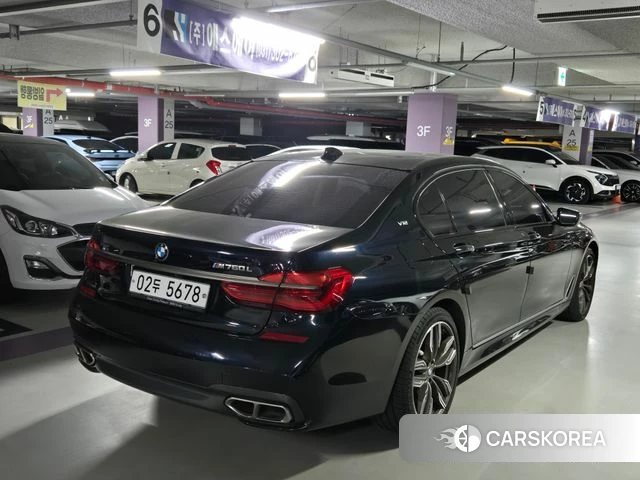BMW 7 Series (G11) 2019 Черный из Кореи, фото 4