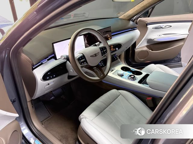 Genesis GV70 2024 Синий из Кореи, фото 4