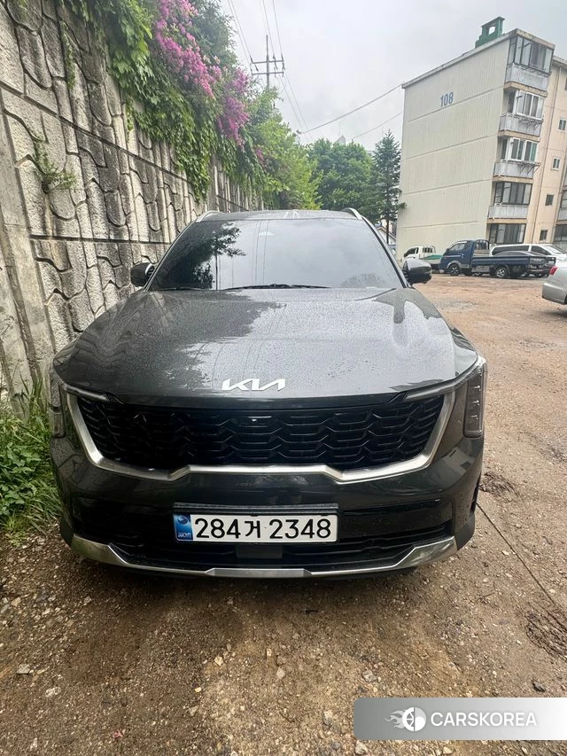 Kia The New Sorento 4th Generation 2024 Серый из Кореи, фото 4