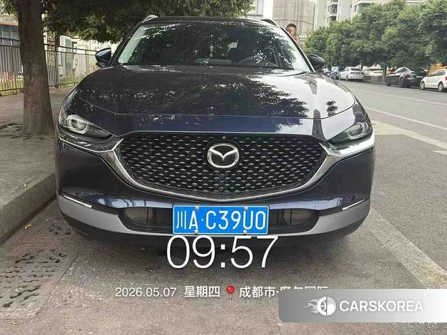 Mazda CX-30 2022 Синий из Китая, фото 4