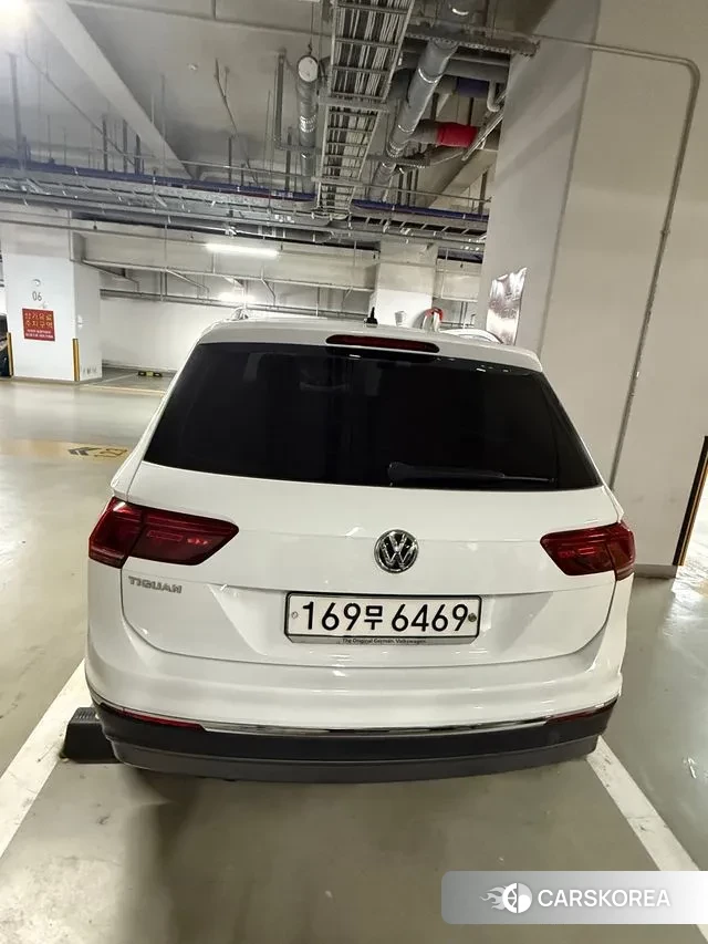 Volkswagen Tiguan second Generation 2019 Белый из Кореи, фото 4