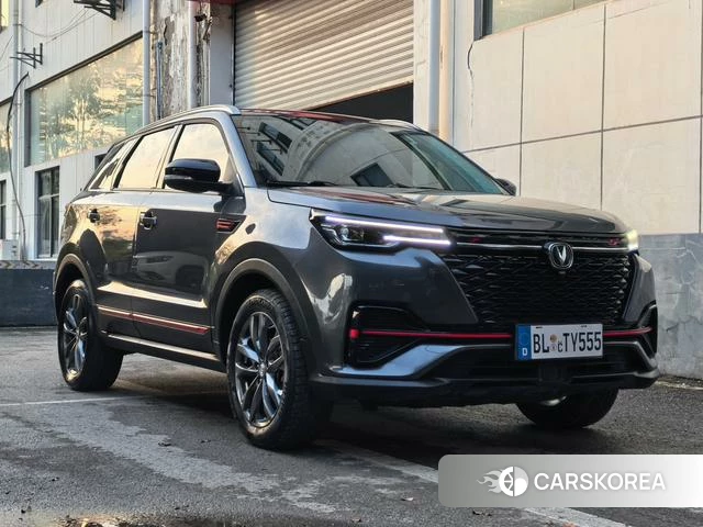Chang'an CS55 PLUS 2021 Темно-серый из Китая, фото 4
