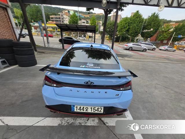 Hyundai Avante (CN7) 2021 Светло-серебряный цвет из Кореи, фото 5